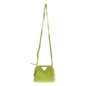 Bottega Veneta Triangle Point Small Shoulder Bag Yellow